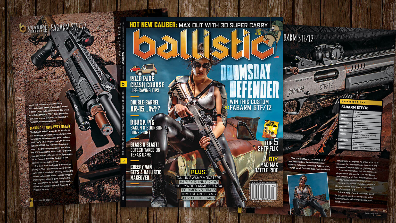 [ Ballistic Magazine ] Doomsday Defender: Fabarm STF 12
